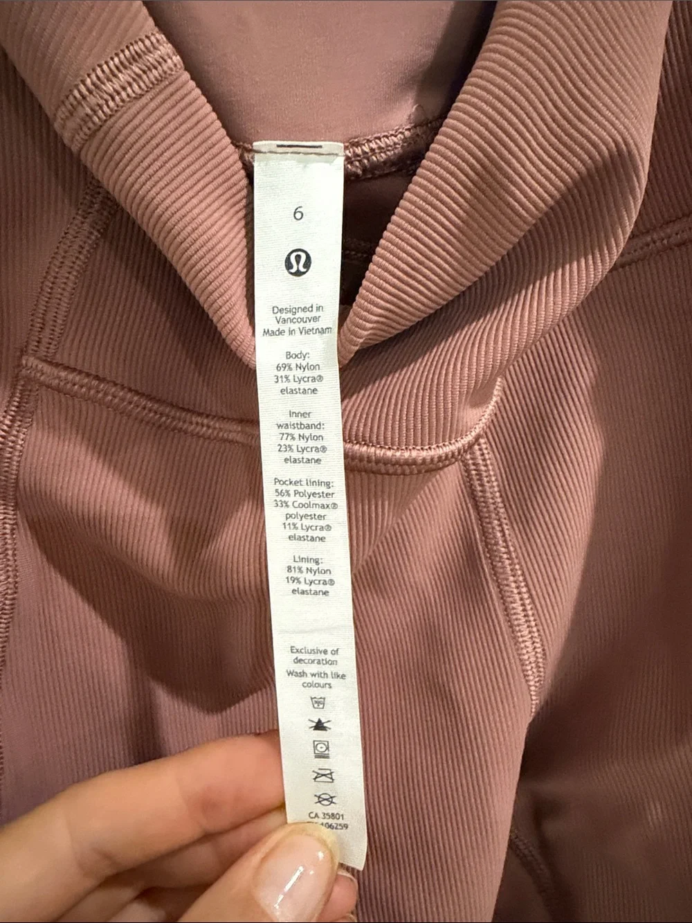 lululemon athletica high rise